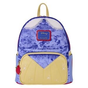 Disney Loungefly Snow White Velvet Mini Backpack NWT